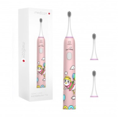 Звуковая зубная щетка Medica+ KidsBrush 7.0 Pink