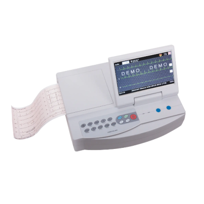 Електрокардіограф CARDIPIA 400H 12-канальний кардіограф портативний апарат ЕКГ