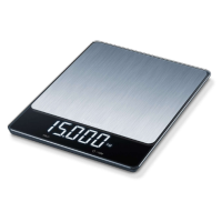 Весы кухонные для еды KS 34 Stainless Steel Beurer электронные настольные пищевые