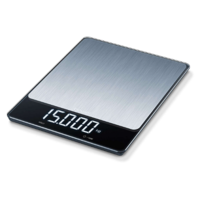 Весы кухонные для еды KS 34 Stainless Steel Beurer электронные настольные пищевые