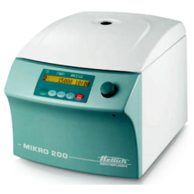Лабораторная центрифуга MIKRO 200, малообъемная, без ротора, классическая