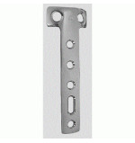 ПТ-4101 Пластина прямая Т-образная, 16 х 2, с двумя отверстиями под винт ø 6,5