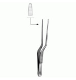 П-85 Пинцет ушной штиковидный анатомический 140мм.
