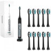 Ультразвуковая зубная щетка Medica+ PROBRUSH 9.0 black + насадки (10 шт) фото 1 