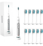 Ультразвуковая зубная щетка Medica+ PROBRUSH 9.0 white + насадки (10 шт)