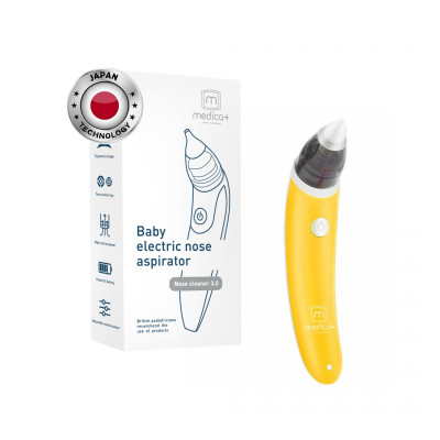 Назальный аспиратор (соплеотсос) MEDICA+ NOSE CLEANER 3.0 (Япония)
