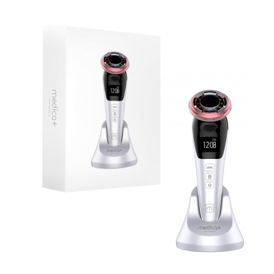 Мікрострумовий RF Lifting Масажер для обличчя Skin Lifting 7.0 White - EMS, LED