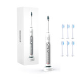 Ультразвукова зубна щітка Medica+ PROBRUSH 9.0 white + насадки (6 шт)