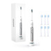 Ультразвуковая зубная щетка Medica+ PROBRUSH 9.0 white + насадки (6 шт) фото 1 
