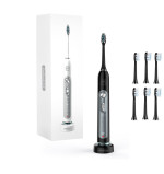 Ультразвукова зубна щітка Medica+ PROBRUSH 9.0 black + насадки (6 шт)