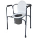 Стул туалет нерегулируемый складной PMED-101-A01 для инвалидов пожилых больных кресло фото 1 