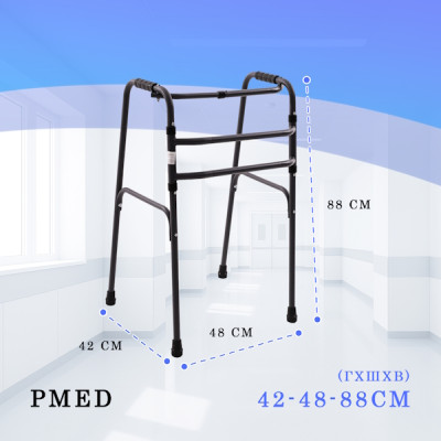 Ходунки шагающие PMED 201 складные медицинские нерегулируемые для инвалидов взрослых пожилых Ходунки шагающие PMED 201 складные медицинские нерегулируемые для инвалидов взрослых пожилых фото 2