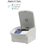 Лабораторная центрифуга Sigma 2-7 Cyto настольная цитоцентрифуга без охлаждения