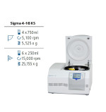 Лабораторная центрифуга Sigma 4-16КS настольная универсальная с охлаждением