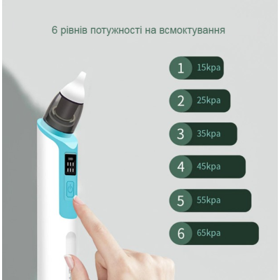 Аспиратор для носа, назальный соплеотсос ZLY-018 Аспиратор для носа, назальный соплеотсос ZLY-018 фото 3