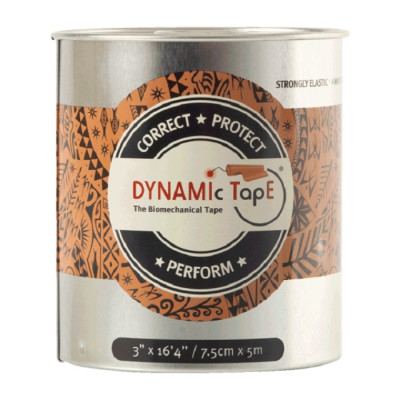 Біомеханічний тейп Dynamic Tape 7.5 см х 5 м бежевий.