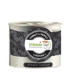 Биомеханический тейп Dynamic Tape 5 см х 5 м черный с серым тату ECO