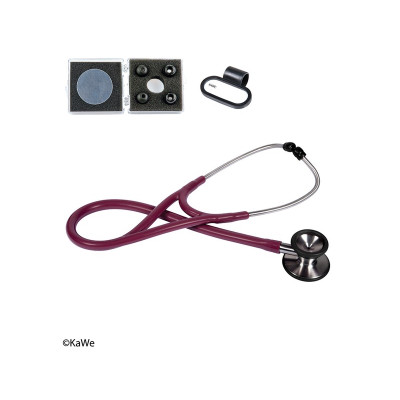 Стетоскоп KaWe PROFI KARDIOLOGIE BURGUNDY (06.22800.172)