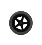 8” переднее черное колесо QL08-009