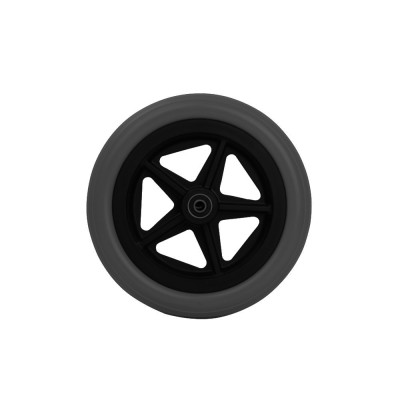 8” переднее черное колесо QL08-009