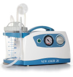 Отсасыватель медицинский NEW ASKIR 20 RE-310100/12 портативный аспиратор хирургический с вакуумным регулятором