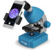 Микроскоп Bresser Junior 40x-640x Blue с набором для опытов и адаптером для смартфона фото 2