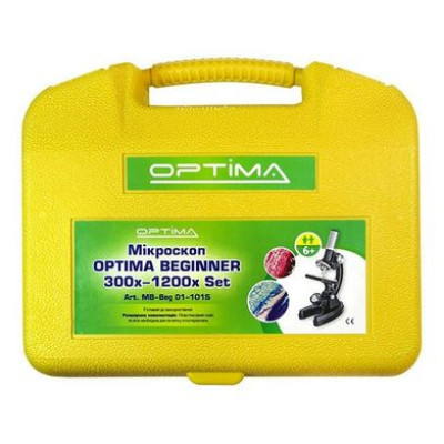 Мікроскоп Optima Beginner 300x-1200x подарунковий набір Мікроскоп Optima Beginner 300x-1200x подарунковий набір фотографія 7