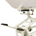 Косметологічна кушетка мод. 2Н5-CH (гідравліка), БІЛА з регульованою висотою фотографія 9