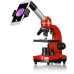 Мікроскоп Bresser Junior Biolux SEL 40x-1600x Red з адаптером для смартфона фотографія 3