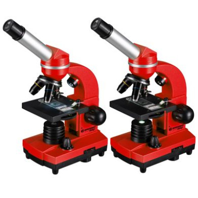 Мікроскоп Bresser Junior Biolux SEL 40x-1600x Red з адаптером для смартфона Мікроскоп Bresser Junior Biolux SEL 40x-1600x Red з адаптером для смартфона фотографія 6