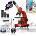 Мікроскоп Bresser Junior Biolux SEL 40x-1600x Red з адаптером для смартфона фотографія 1 