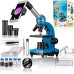 Мікроскоп Bresser Junior Biolux SEL 40x-1600x Blue з адаптером для смартфона фотографія 1 