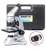 Микроскоп SIGETA PRIZE NOVUM 20x-1280x с камерой 2Mp (в кейсе)