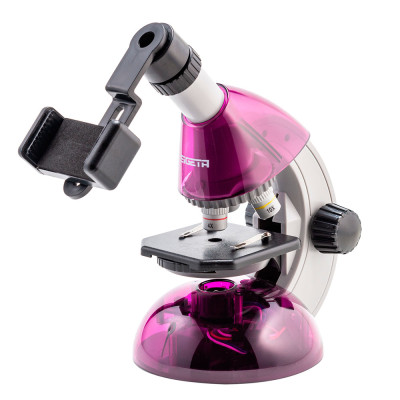 Мікроскоп SIGETA MIXI 40x-640x PURPLE (з адаптером для смартфона) Мікроскоп SIGETA MIXI 40x-640x PURPLE (з адаптером для смартфона) фотографія 4