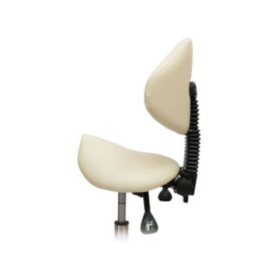 Стілець-сідло для майстра модель 854 (4 регулювання), СІРИЙ Стілець-сідло для майстра модель 854 (4 регулювання), СІРИЙ фотографія 5