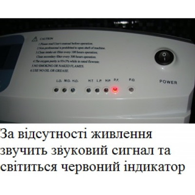 Кисневий концентратор JAY-10-А медичний апарат для дихання портативний фотографія 6 