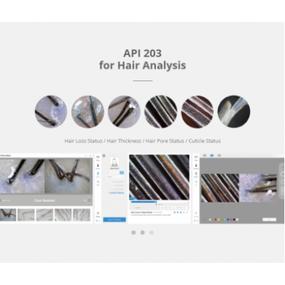 Цифровий трихоскоп Aram Huvis API-203 фотографія 2 