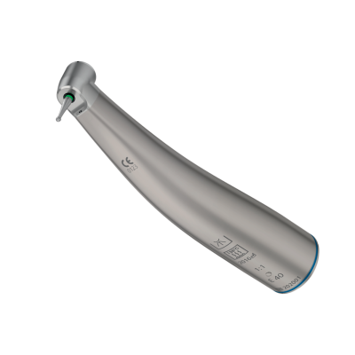Наконечник Dentsply Sirona T3 LINE E 40 , серия Economy, микромоторный, кутовой, передаточное число 1:1, синяя маркировка, для инструментов WB (D-2,35мм)