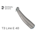 Наконечник Dentsply Sirona T3 LINE E 40 , серия Economy, микромоторный, кутовой, передаточное число 1:1, синяя маркировка, для инструментов WB (D-2,35мм) фото 2 