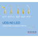 Скалер ультразвуковий UDS-N3 LED стоматологічний скелер для зубів фотографія 4