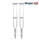 Милиці Doctor Life пахвові алюмінієві (пара), H = 134-154 см