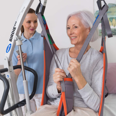 Електричний підйомний пристрій Invacare Birdie EVO Compact з механічним регулюванням колісної бази Електричний підйомний пристрій Invacare Birdie EVO Compact з механічним регулюванням колісної бази фотографія 5