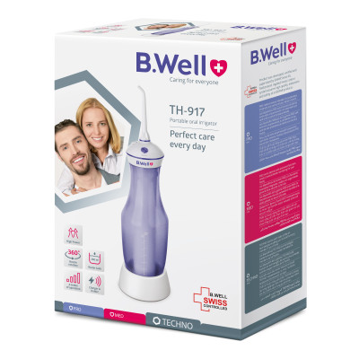Портативный ирригатор для полости рта B.Well TH-917 фото 4 
