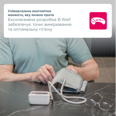 Автоматичний тонометр B.Well MED-50 Автоматичний тонометр B.Well MED-50 фотографія 5