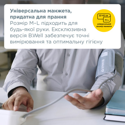 Автоматичний тонометр B.Well PRO-22 фотографія 3 