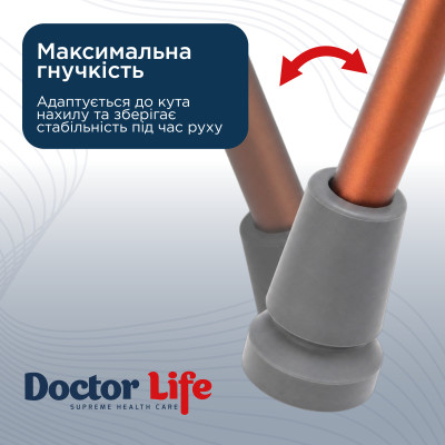 Наконечник для палиць обертовий 360°, Doctor Life 10044 19 мм Наконечник для палиць обертовий 360°, Doctor Life 10044 19 мм фотографія 5