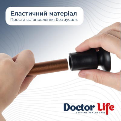 Гумовий наконечник для тростин Doctor Life 11332 Deluxe 19 мм Гумовий наконечник для тростин Doctor Life 11332 Deluxe 19 мм фотографія 7