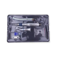 Набір наконечників COXO H01-1 KIT-SP4 (Турбінка, кутовий, прямий, пневмомотор)