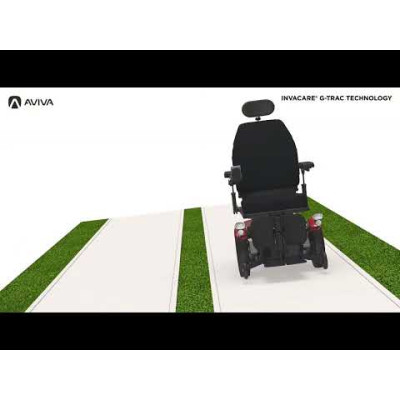 Крісло колісне з електроприводом Invacare AVIVA RX10 з підголівником та електричним регулюванням кута нахилу сидіння Крісло колісне з електроприводом Invacare AVIVA RX10 з підголівником та електричним регулюванням кута нахилу сидіння фотографія 16