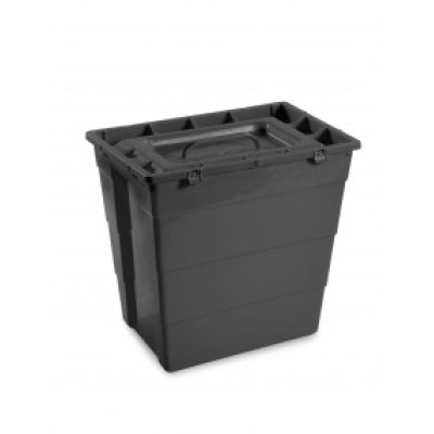SC 30 R BLACK, контейнер для збору медичних та біологічних відходів, масок, рукавичок, голок тощо. (30 л)